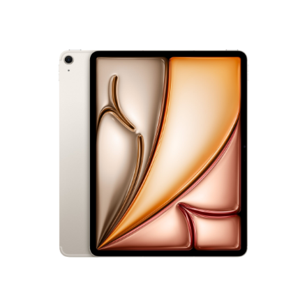 440x440 Apple | iPad Air Wi-Fi + Cellular | 13 " | Starlight | IPS | 2732 x 2048 pixels | Apple M3 | 8 GB | 512 GB | 3G | 4G | 5G | Wi-Fi | Front camera | 12 MP | Rear camera | 12 MP | Bluetooth | 5.3 | iPadOS | USB-C charging cable