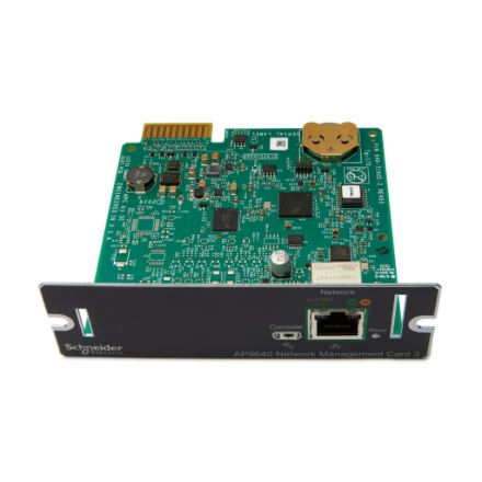 Schneider Electric Device monitoring and control, network management cards, NMC3, secure remote UPS monitoring and control | AP9640