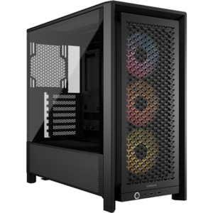 Corsair PC Case | Frame 4000D RS ARGB Modular | Black | Mid-Tower