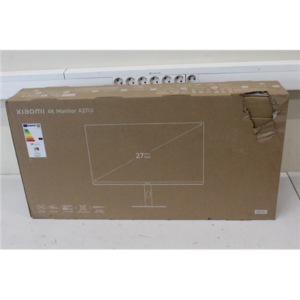 440x440 Xiaomi | 4K Monitor A27Ui EU | 27 ” | IPS | UHD | 16:9 | 60 Hz | 6 ms | 3840 x 2160 pixels | 360 cd/m² | HDMI ports quantity 2