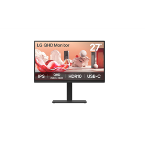 LG | 27BA75QB-B | 27 ” | IPS | 16:9 | 100 Hz | 5 ms | 2560 x 1440 pixels | 280 cd/m² | HDMI ports quantity 1 | Black
