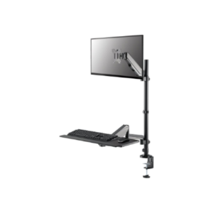 440x440 Neomounts Desk Mount | DS90-325BL1 Sit-stand workstation desk | Adjustable Height, Rotate, Tilt, Swivel | 17-32 ” | Maximum weight (capacity) 9 kg | Black