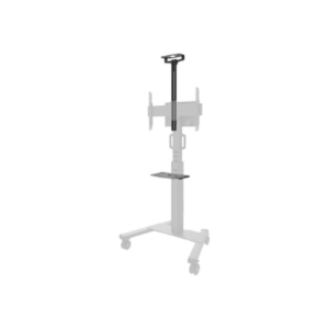 Neomounts AV1-825BL Videobar and multimedia kit – universal | Adjustable Height | Maximum weight (capacity) 9 kg | Black