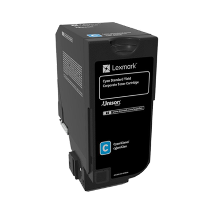 440x440 Lexmark Corporate | 74C2SCE | Laser Toner Cartridge | Cyan