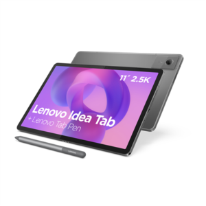 440x440 Lenovo Idea Tab 5G LTE (w/o power adapter) | ZAFM0112SE | 11 ” | Luna Grey | IPS | 2560 x 1600 pixels | MediaTek | Dimensity 6300 | 8 GB | Soldered LPDDR4x | 128 GB | 3G | 4G | 5G | Wi-Fi | Front camera | 5 MP | Rear camera | 8 MP | Bluetooth | 5.2 | Android | 15 (OS upgrades until Android 17 and 4 years security patches) | Warranty 24 month(s) | Lenovo Tab Pen, USB-A to USB-C cable, Manual