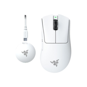 440x440 Razer DeathAdder V4 Pro Gaming mouse, White | Razer