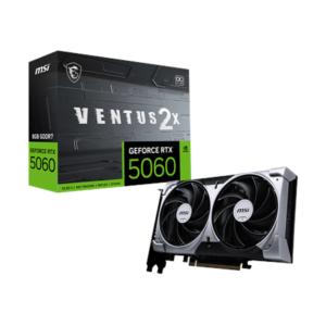 440x440 MSI GeForce RTX 5060 8G VENTUS 2X OC | NVIDIA | 8 GB | GeForce RTX 5060 | GDDR7 | HDMI ports quantity 1 | PCI Express Gen 5 x16