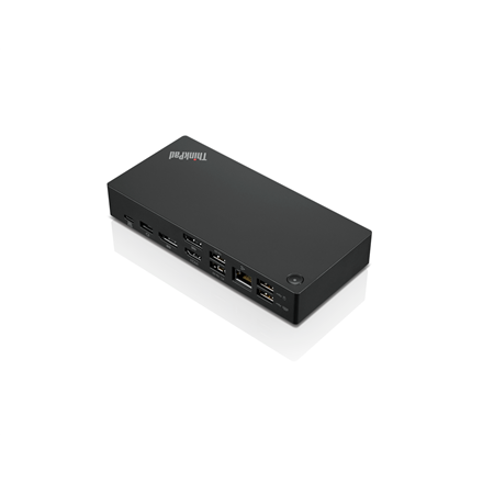 Lenovo | ThinkPad Universal USB-C Dock - EU | Docking station | Ethernet LAN (RJ-45) ports 1 | VGA (D-Sub) ports quantity 1 | DisplayPorts quantity 2 | USB 3.0 (3.1 Gen 1) Type-C ports quantity 1 | USB 3.0 (3.1 Gen 1) ports quantity 3 | USB 2.0 ports quantity 2 | HDMI ports quantity 1 | 65 W | Warranty 36 month(s)