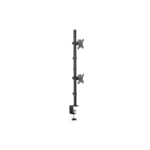 Digitus Desk Mount | DA-90438 | Adjustable Height, Rotate, Tilt, Swivel | 17-32 ” | Maximum weight (capacity) 2×8 kg | Black