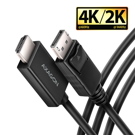 440x440 AXAGON Active cable RVD-HI20C2 | DisplayPort to HDMI | 1.8 m