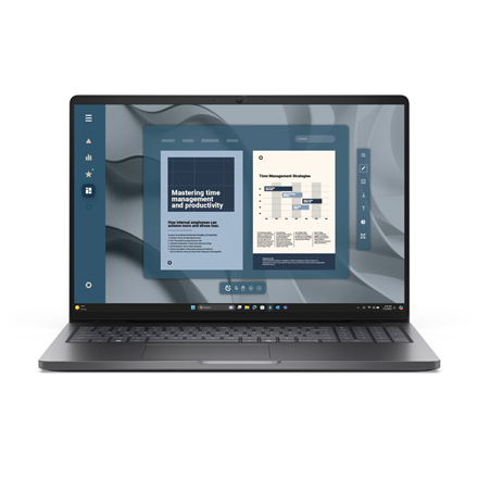 Dell Pro 16 PC16255 | Magnetite | 16 " | IPS | FHD+ | 1920 x 1200 pixels | Anti-glare | AMD Ryzen 5 | 220 | 16 GB | DDR5 | Solid-state drive capacity 512 GB | AMD Radeon 740M Graphics | Windows 11 Pro | 802.11ax | Keyboard language English | Keyboard backlit | Warranty 36 month(s) | Battery warranty 12 month(s)
