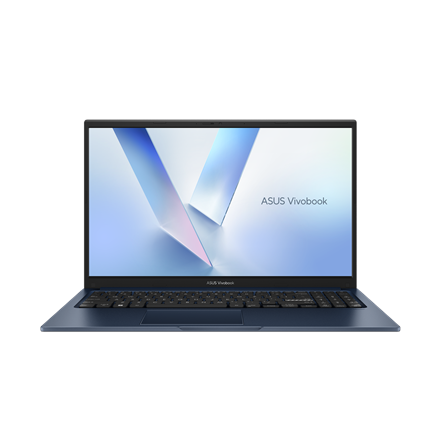 Asus | Vivobook 15 F1504VA-BQ140W | Quiet Blue | 15.6 " | IPS | FHD | 1920 x 1080 pixels | 60 Hz | Anti-glare | Intel Core Ultra 5 | 120U | 16 GB | DDR4 | Solid-state drive capacity 1000 GB | Intel Graphics | Windows 11 Home | 802.11ax | Bluetooth version 5.2 | Keyboard language US international | Keyboard backlit | Warranty 24 month(s) | Battery warranty 12 month(s)