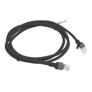 Lanberg | Patch cable – CAT 5e | RJ-45 – male | RJ-45 – male | 1.5 m | Black | Black