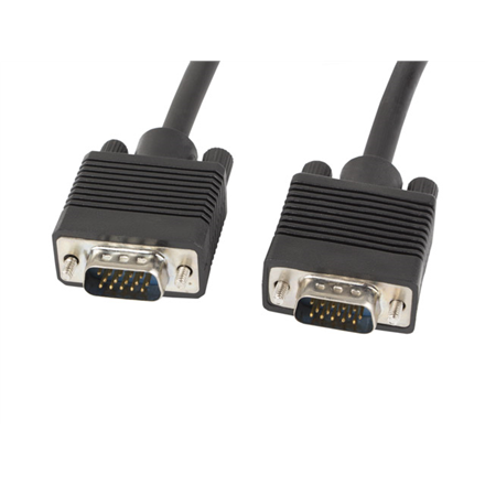 Lanberg VGA Cable, Dual-Shielded Ferrite Core | CA-VGAC-10CC-0018-B | VGA to VGA | 1.8 m