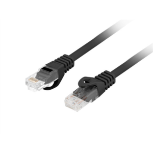 Lanberg | Patchcord Cat.6 UTP LSZH CU | PCU6-10CU-0300-BK | 3 m | Black