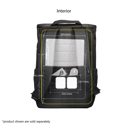 440x440 Asus BP4701 ROG BACKPACK/15_17 | Asus | Notebook carrying backpack | BP4701 | Fits up to size 17 " | Backpack | Black