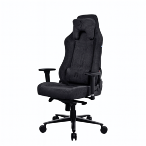 440x440 Arozzi Soft Fabric/Metal/Aluminium | Gaming Chair | Vernazza Soft Fabric | Pure Black