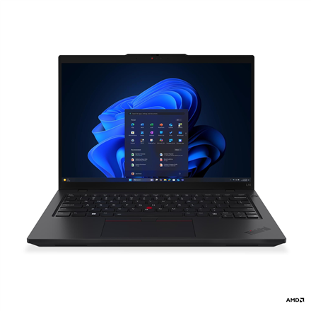 Lenovo ThinkPad L14 G6 AMD | Black | 14 " | IPS | WUXGA | 1920 x 1200 pixels | Anti-glare | AMD Ryzen 5 PRO | 215 | 16 GB | SO-DIMM DDR5 | Solid-state drive capacity 512 GB | AMD Radeon 740M Graphics | Windows 11 Pro | 802.11be | Bluetooth version 5.4 | LTE Upgradable | Keyboard language English | Keyboard backlit | Warranty 36 month(s) | Battery warranty 12 month(s)