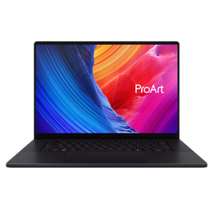 Asus | ProArt P16 H7606WW-SE009X | Nano Black | 16 ” | OLED | Touchscreen | 4K | 3840 x 2400 pixels | 120 Hz | Glossy | AMD Ryzen AI 9 | HX370 | 64 GB | LPDDR5X | Solid-state drive capacity 2000 GB | NVIDIA GeForce RTX 5080 | GDDR7 | 16 GB | Windows 11 Pro | 802.11be | Bluetooth version 5.4 | Keyboard language US international | Keyboard backlit | Warranty 24 month(s)