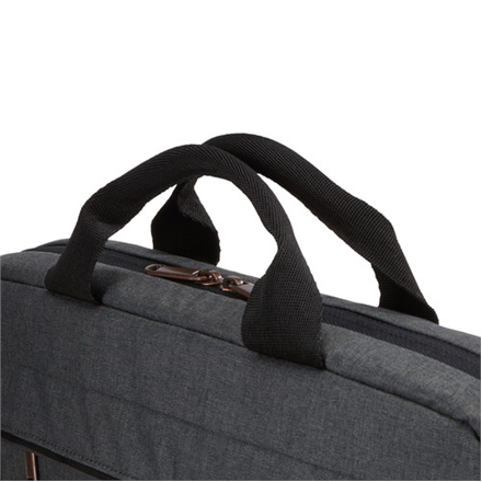 Case Logic | Era Attaché | Fits up to size 14 " | Messenger - Briefcase | Shoulder strap | Obsidian