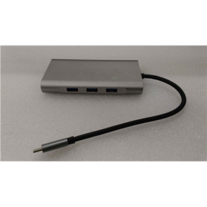 440x440 SALE OUT. Raidsonic Icy Box IB-DK4040-CPD USB Type-C Docking Station with two video interfaces | USED, REFURBISHED, WITHOUT ORIGINAL PACKAGING AND MANUALS