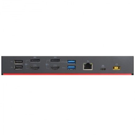 Lenovo | ThinkPad Hybrid USB-C with USB-A Dock, max 2 displays, | 40AF0135EU | USB-C  Dock | Ethernet LAN (RJ-45) ports 1 | DisplayPorts quantity 2 | USB 3.0 (3.1 Gen 1) Type-C ports quantity 1 x USB-C (Gen 2, 5V / 3A power) | USB 3.0 (3.1 Gen 1) ports quantity 3 x USB-A (Gen 2, 10 Gbps) | USB 2.0 ports quantity 2 | HDMI ports quantity 2 | 90 W | Warranty 36 month(s)