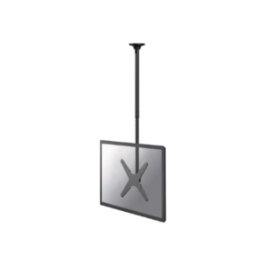 Neomounts Ceiling mount | FPMA-C340BLACK Monitor/TV mount ceiling screen | Adjustable Height, Rotate, Tilt, Swivel | 32-75 ” | Maximum weight (capacity) 50 kg | Black