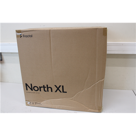 SALE OUT. Fractal Design North XL Chalk White TG Clear | SALE OUT. Fractal Design North XL | Chalk White TG Clear | Mid-Tower | DAMAGED PACKAGING