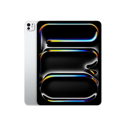Apple | iPad Pro Wi-Fi + Cellular | 13 " | Silver | OLED, Ultra Retina XDR | 2752 x 2064 pixels | Apple M5 | 12 GB | 512 GB | 3G | 4G | 5G | Wi-Fi | Front camera | 12 MP | Rear camera | 12 MP | Bluetooth | 6 | iPadOS | USB-C charging cable