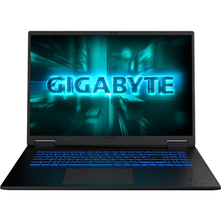 Gigabyte A18 Gaming 3WH | Black Steel | 18 " | IPS | WQXGA | 2560 x 1600 pixels | 165 Hz | Anti-glare | AMD Ryzen 7 | 260 | 16 GB | SO-DIMM DDR5 | Solid-state drive capacity 1000 GB | NVIDIA GeForce RTX 5070 | GDDR7 | 8 GB | Windows 11 Home | 802.11ax | Bluetooth version 5.3 | Keyboard language US international | Keyboard backlit | Warranty 24 month(s) | Battery warranty 12 month(s)