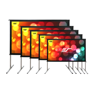 Elite Screens | Yard Master 2 Mobile Outdoor screen WV-Dual | OMS120H2-DUAL | Diagonal 120 ” | 16:9 | Viewable screen width (W) 266 cm