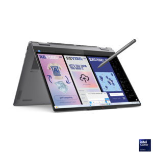 Lenovo Yoga 7 2-in-1 14ILL10 | Luna Grey | 14 ” | OLED | Touchscreen | WUXGA | 1920 x 1200 pixels | Intel Core Ultra 7 | 256V | 16 GB | Soldered LPDDR5x | Solid-state drive capacity 512 GB | Intel Arc Graphics 140V | Windows 11 Home | 802.11be | Bluetooth version 5.4 | Keyboard language English | Keyboard backlit | Warranty 24 month(s) | Battery warranty 12 month(s)
