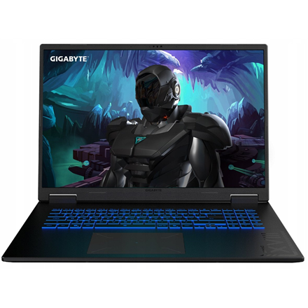 Gigabyte A18 Gaming 3VH | Black Steel | 18 " | IPS | WQXGA | 2560 x 1600 pixels | 165 Hz | Anti-glare | AMD Ryzen 7 | 260 | 16 GB | So-DIMM DDR5 | Solid-state drive capacity 1000 GB | NVIDIA GeForce RTX 5060 | GDDR7 | 8 GB | Windows 11 Home | Bluetooth version 5.3 | Keyboard language US international | Keyboard backlit | Warranty 24 month(s) | Battery warranty 12 month(s)
