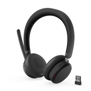 440x440 Lenovo Dual-Mode Wireless ANC Headset 6550 (USB-A, Teams) | 4XD1S19777 | Built-in microphone | Bluetooth | Black