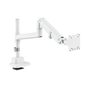Digitus Desk Mount | DA-90476 Single Monitor Mount | Height, tilt, pivot, rotation, depth | 57 ” | Maximum weight (capacity) 27 kg | White
