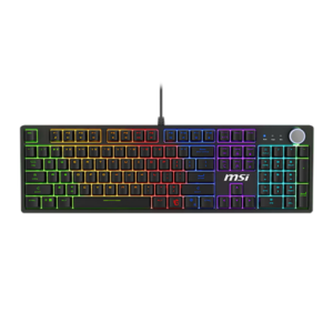 440x440 MSI FORGE GK320 RED US | Gaming keyboard | Wired | US | Mechanical RED Switches