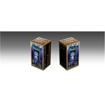 Muse | Party Box Speaker | M-1920DJ | 300 W | Bluetooth | Wireless connection | Portable | Black