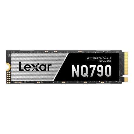 Lexar SSD | LNQ790X512G-RNNNG | 512 GB | SSD form factor M.2 | Solid-state drive interface PCIe Gen 4X4, NVMe | Read speed 6400 MB/s | Write speed 2900 MB/s