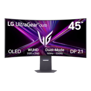 LG | 45GX950A-B | 45 ” | OLED | 21:9 | 165 Hz | 0.03 ms | 5120 x 2160 pixels | 275 cd/m² | HDMI ports quantity 2 | Black