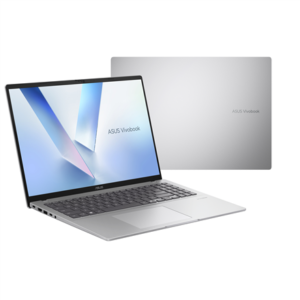 Asus Vivobook 16 M1607KA-MB186W | Cool Silver | 16 ” | IPS | WUXGA | 1920 x 1200 pixels | Anti-glare | AMD Ryzen AI 5 | 330 | 16 GB | DDR5 | Solid-state drive capacity 512 GB | AMD Radeon Graphics | Windows 11 Home | 802.11ax | Bluetooth version 5.3 | Keyboard language US international | Keyboard backlit | Warranty 24 month(s) | Battery warranty 12 month(s)