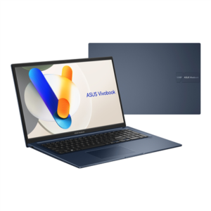 Asus Vivobook 17 X1704VA-AU1152W | Quiet Blue | 17.3 ” | IPS | FHD | 1920 x 1080 pixels | 60 Hz | Anti-glare | Intel Core 5 | 120U | 16 GB | DDR5 | Solid-state drive capacity 512 GB | Intel Graphics | Windows 11 Home | 802.11ax | Bluetooth version 5.2 | Keyboard language US international | Keyboard backlit | Warranty 24 month(s) | Battery warranty 12 month(s)
