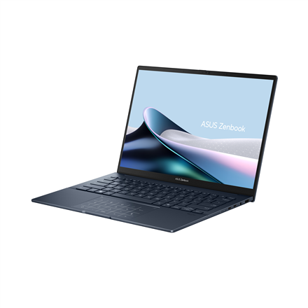 440x440 Asus Zenbook 14 UX3405CA-SU1294W | Ponder Blue | 14 " | OLED | Touchscreen | 3K | 2880 x 1800 pixels | Glossy | Intel Core Ultra 7 | 255H | 32 GB | LPDDR5X | Solid-state drive capacity 1000 GB | Intel Arc Graphics | Windows 11 Home | 802.11be | Bluetooth version 5.4 | Keyboard language US international | Keyboard backlit | Warranty 24 month(s) | Battery warranty 12 month(s)
