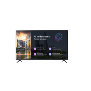 440x440 LG | Digital Signage | 65PK640S0LB | 65 ” | Landscape | 16/7 | webOS | Wi-Fi | 8 ms | 1000000:1 | 300 cd/m²