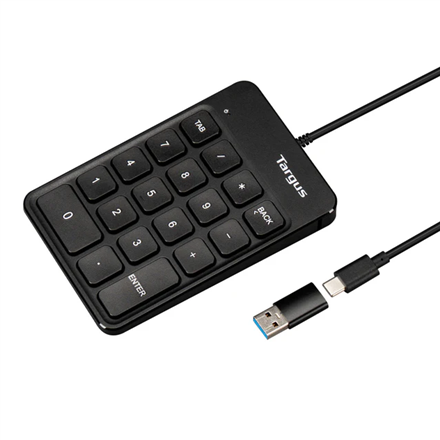440x440 Targus | Numeric EcoSmart | Numeric Keypad | Wired | Black