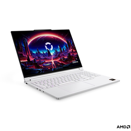 Lenovo Legion 7 16AGP11 AMD | Glacier White | 16 " | OLED | WQXGA | 2560 x 1600 pixels | Glossy | AMD Ryzen AI 7 | 450 | 32 GB | Soldered LPDDR5X | Solid-state drive capacity 1000 GB | NVIDIA GeForce RTX 5060 | GDDR7 | 8 GB | Windows 11 Home | 802.11be | Bluetooth version 5.4 | Keyboard language English | Keyboard backlit | Warranty 24 month(s) | Battery warranty 12 month(s)