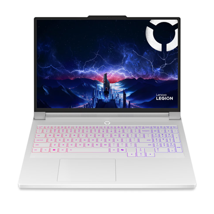 Lenovo Legion Pro 7 16IAX10H Intel | Glacier White | 16 " | OLED | WQXGA | 2560 x 1600 pixels | Glossy | Intel Core Ultra 7 | 255HX | 32 GB | CSODIMM DDR5 | Solid-state drive capacity 1000 GB | NVIDIA GeForce RTX 5070 Ti | GDDR7 | 12 GB | Windows 11 Home | 802.11be | Bluetooth version 5.4 | Keyboard language English | Keyboard backlit | Warranty 24 month(s) | Battery warranty 12 month(s)