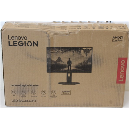 SALE OUT. Lenovo Legion 25-10 24.5 1920x1080/16:9/300 nits/HDMI/DP/3Y Warranty | Lenovo Legion 25-10 | 24.5 " | IPS | 16:9 | 320 Hz | 1 ms | 1920 x 1080 pixels | HDMI ports quantity 2 | Eclipse Black | Warranty 36 month(s) | DAMAGED PACKAGING