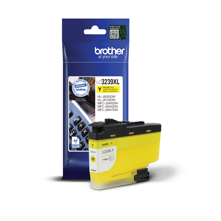 440x440 Brother High-yield Ink Cartridge | LC3239XLY | Ink | Yellow