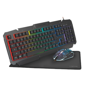 440x440 Logilink | Gaming-Set, keyboard, mouse and mouspad | ID0185 | Keyboard, Mouse and Pad Set | Wired | Mouse included | DE