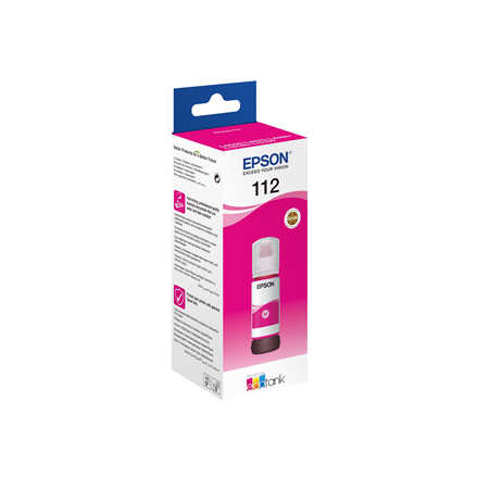 440x440 Epson 112 EcoTank Pigment | C13T06C34A | Ink Bottle | Magenta